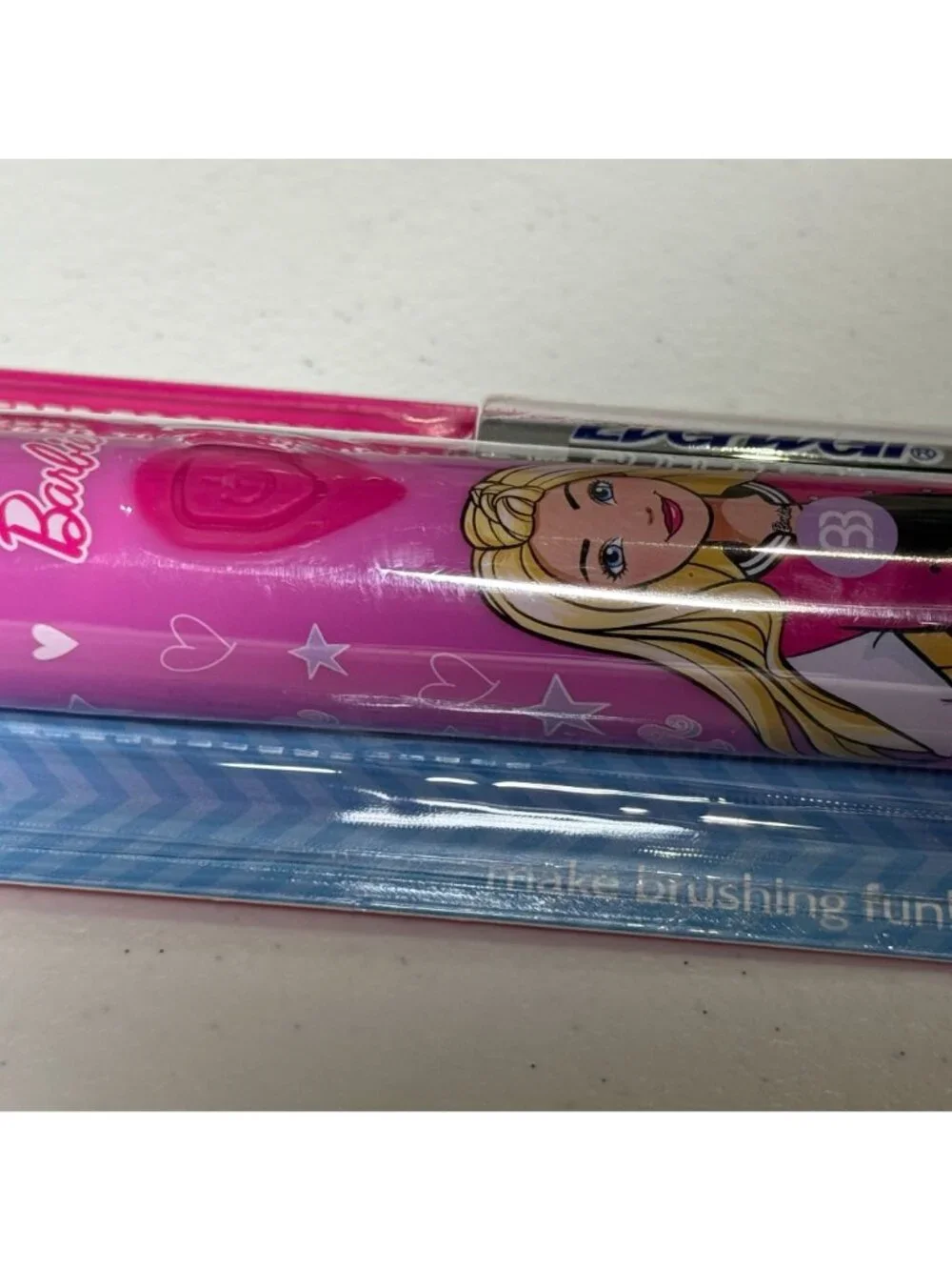 Barbie Sonic Powered Toothbrush Kids Soft Bristles Battery Included